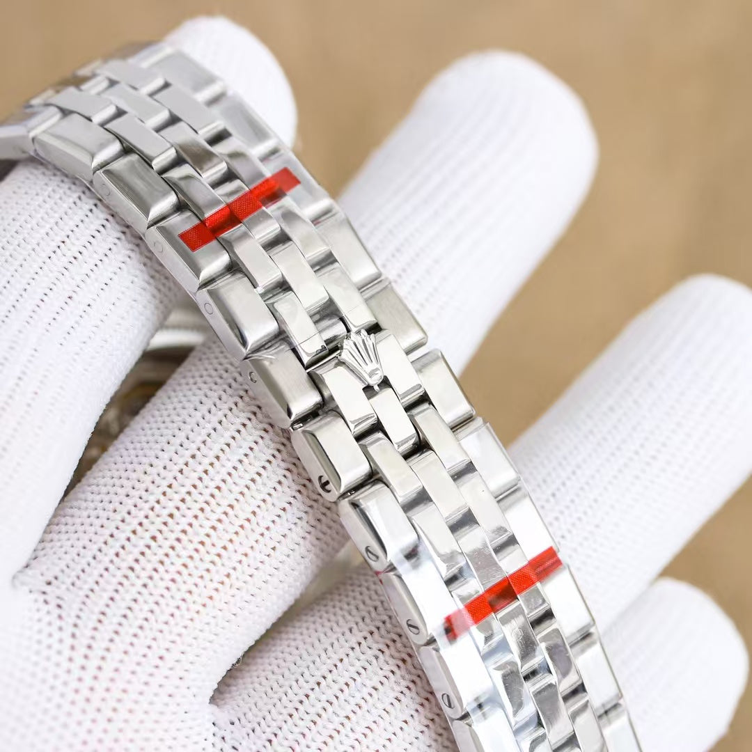 L-Dweller - 127336- Ice blue - Silver 904L Steel- Ultra-thin-Automatic - 40/36mm