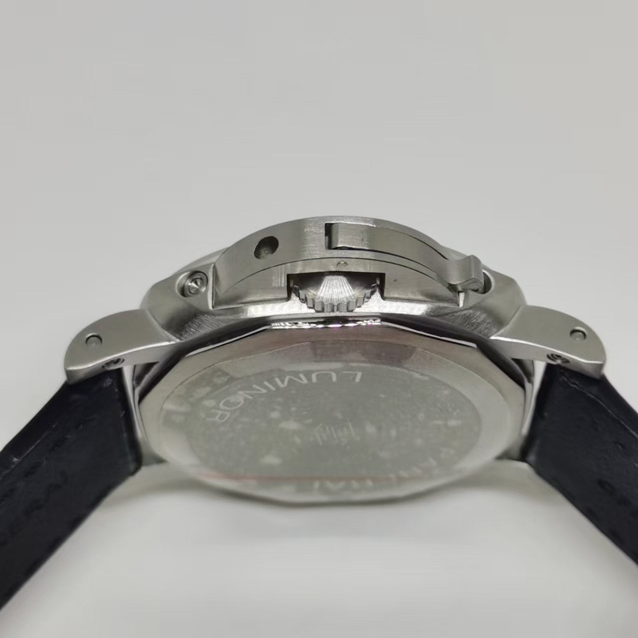 Black - Silver 904L Steel- Black Leather - Automatic - 44mm