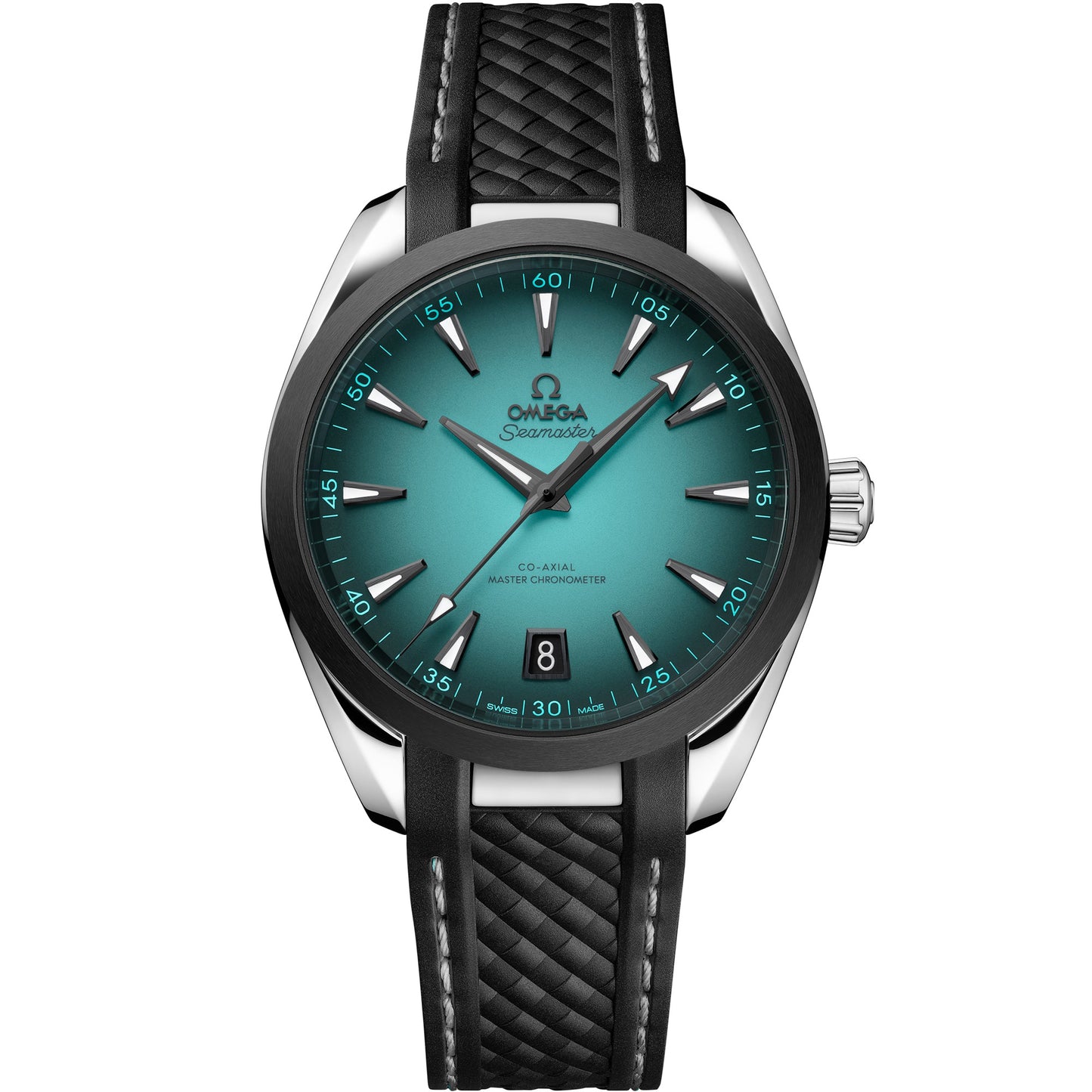 Green Black- Black Rubber - Automatic - 41mm