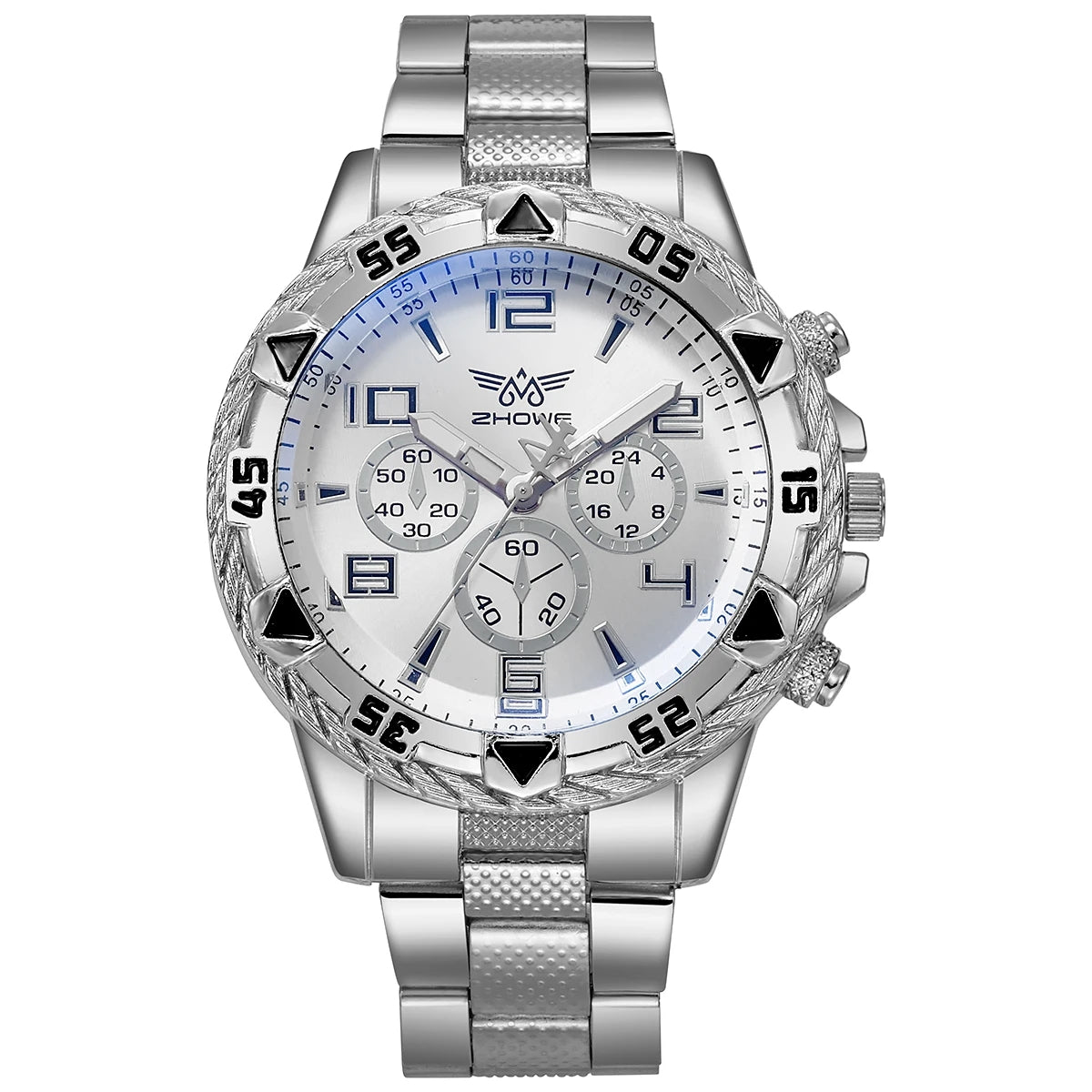Blue White - White 904L Steel - Automatic - 44mm