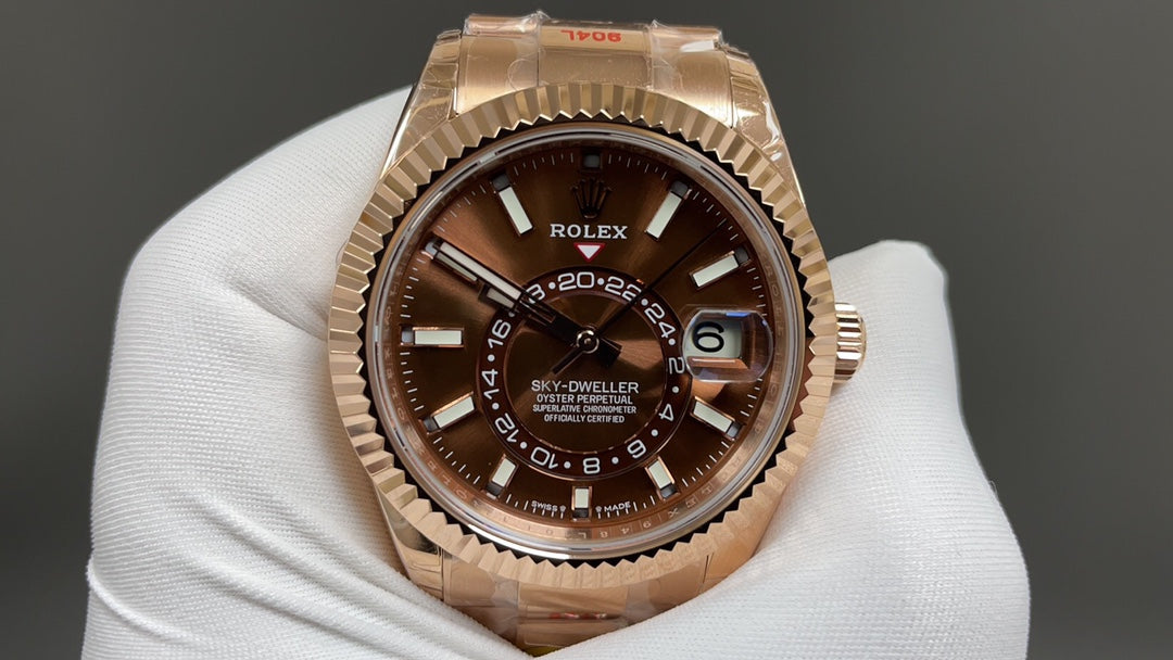 C-Factory -Brown Rosegold - 904L Steel - Automatic - 42mm