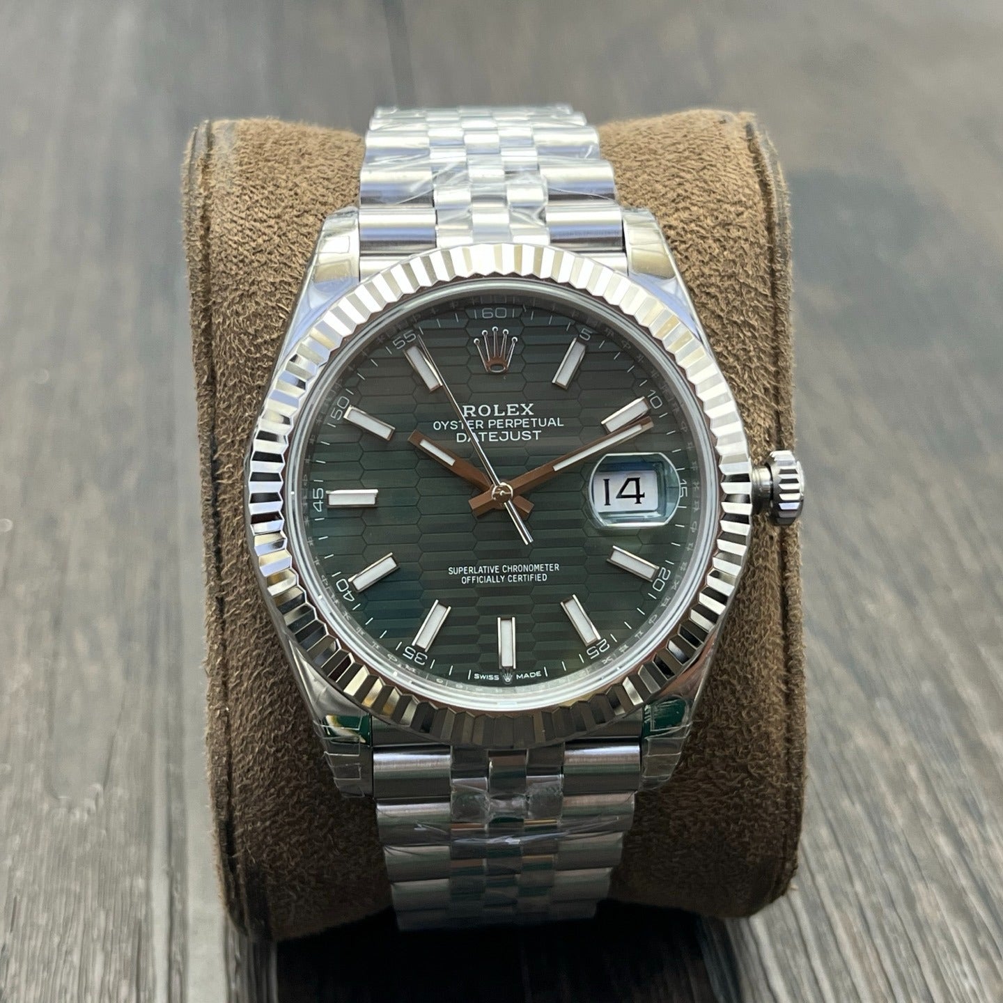 C-Factory - Green Wave - Silver 904L Steel- Automatic - 41mm