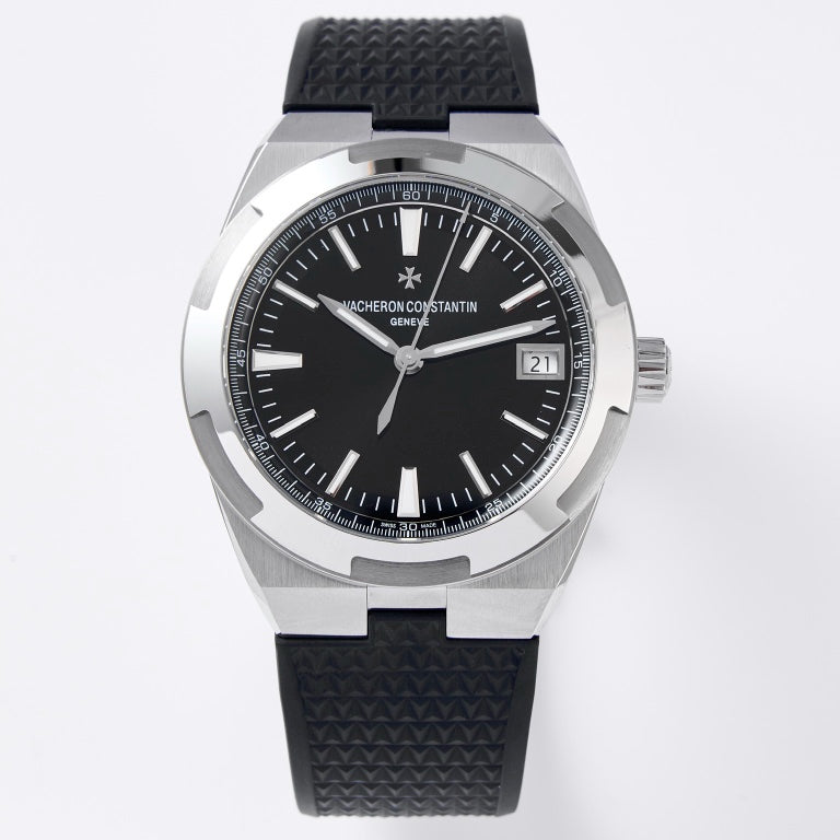 Black Silver - Black Rubber - Automatic - 41mm