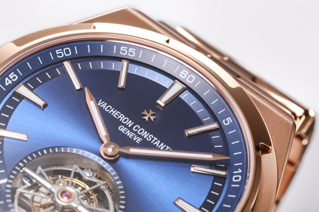 Blue - Fly - Rosegold 904L Steel - Automatic - 43mm