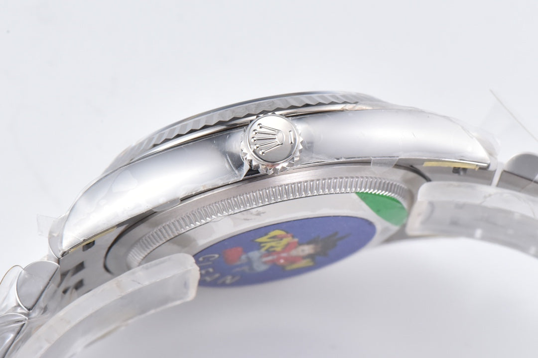 C-Factory -Black - Silver 904L Steel- Automatic - 36mm