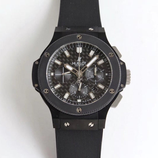 Chronograph -Black Ceramic - Black Rubber - Automatic - 44mm