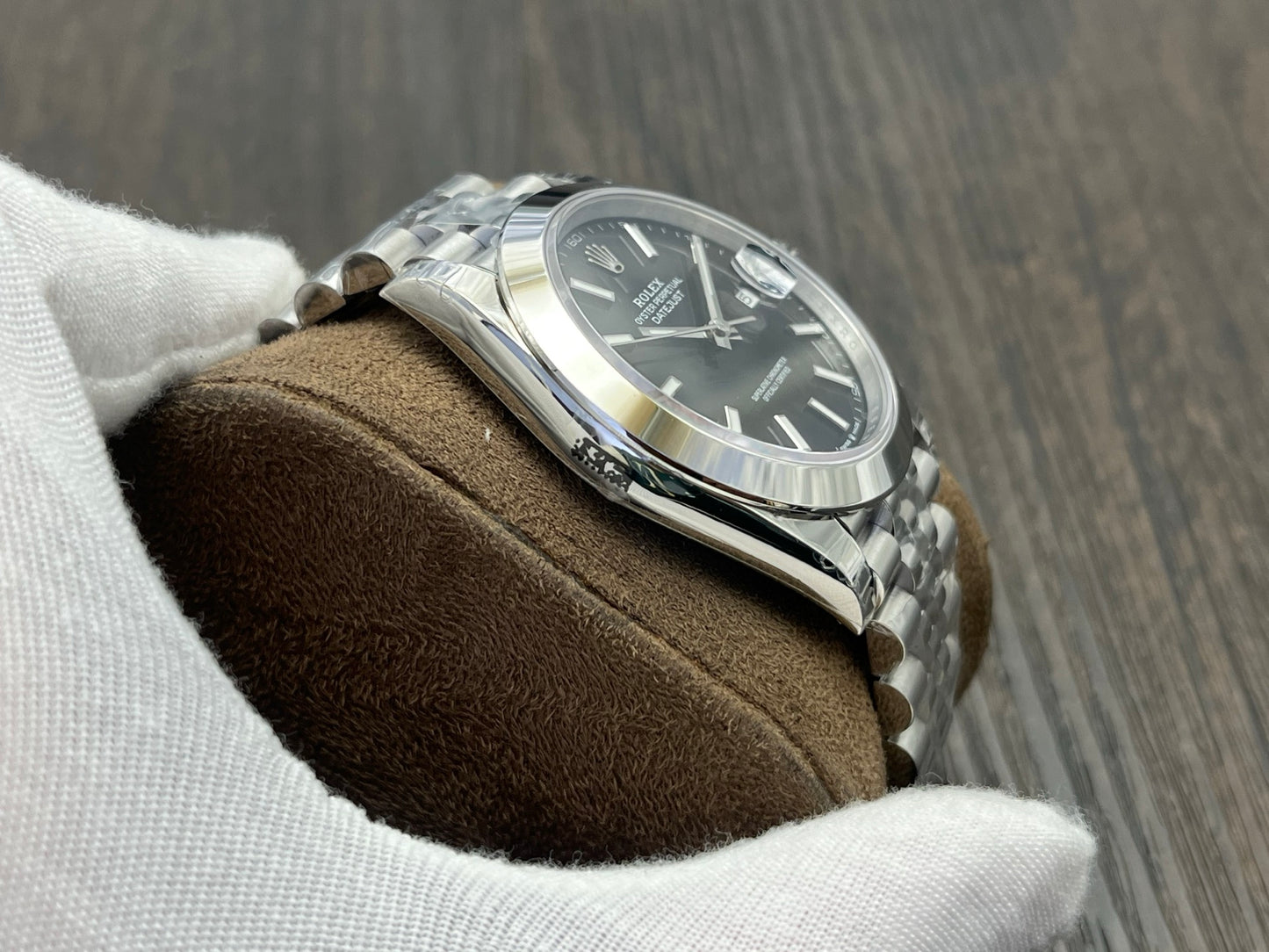 C-Factory -Black - Smooth Bezel - Silver 904L Steel- Automatic - 41mm