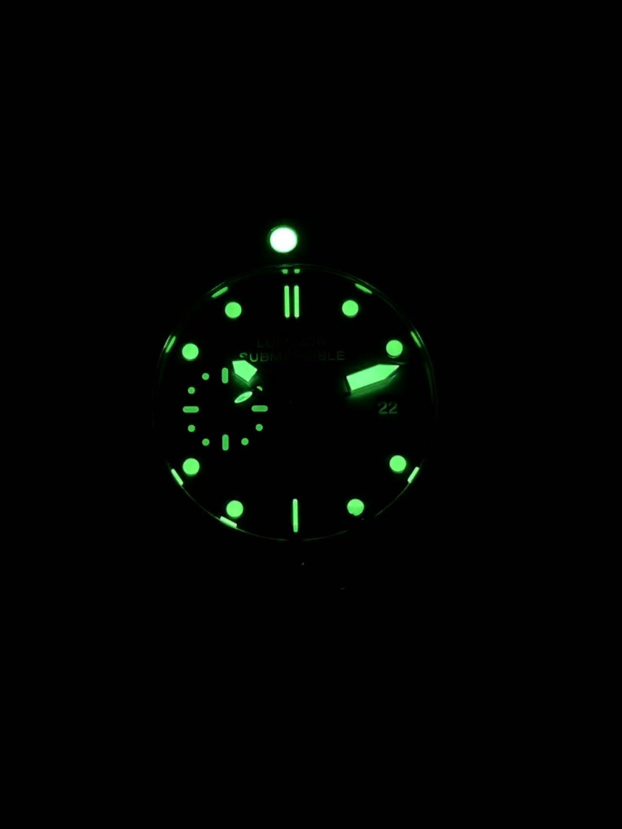 Blue Silver - 904L Steel - Black Rubber -Automatic - 47mm