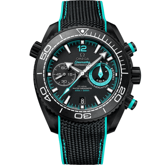 Chronograph - Selfwinding- Black Rubber Special Edition -  Automatic - 45.5mm