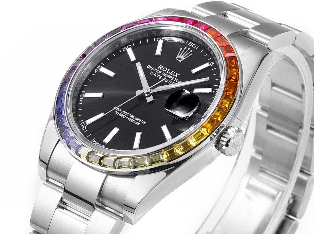 Rainbow Black - 904L Steel- Automatic - 41mm