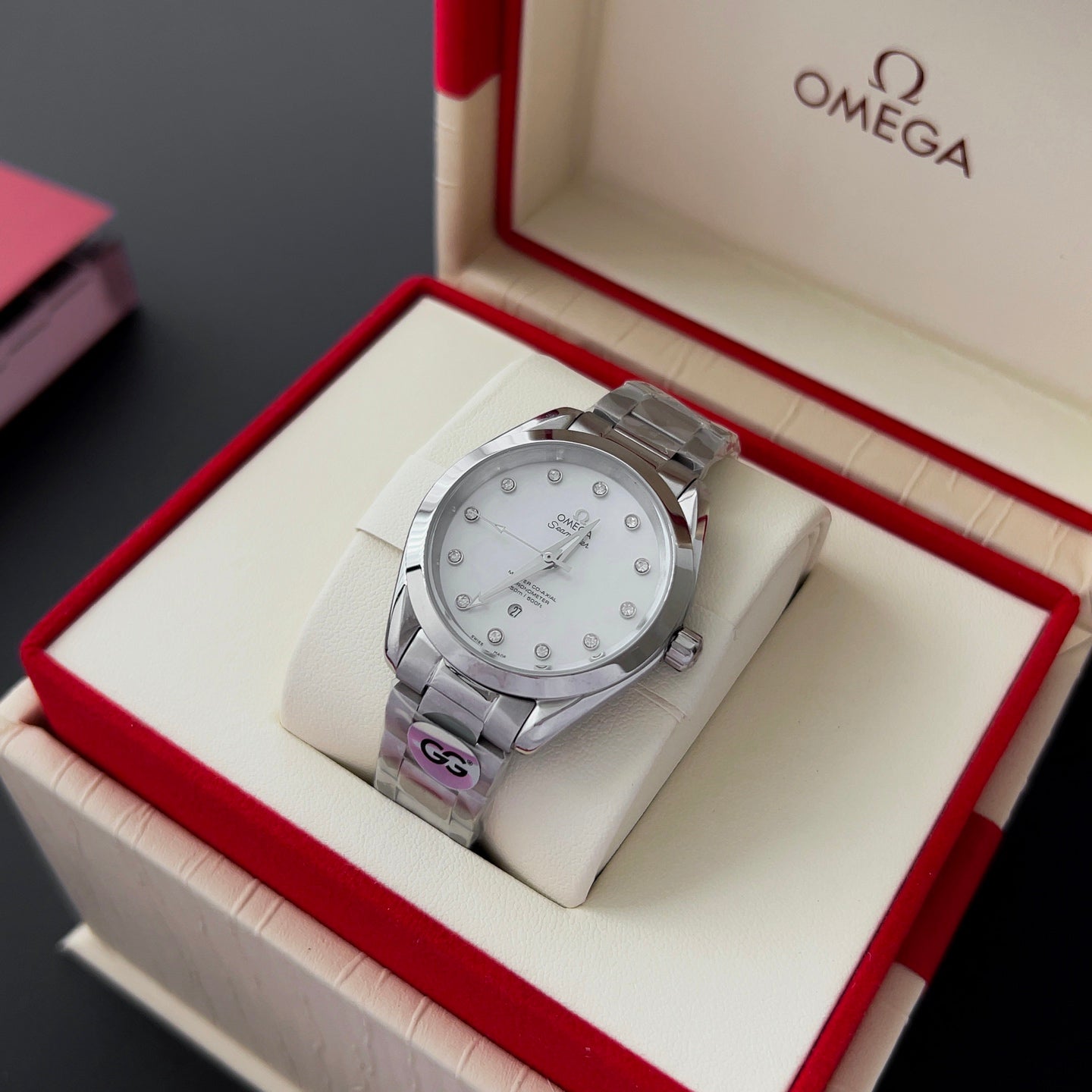LADY -White - Silver 904L Steel - Quartz - 28mm