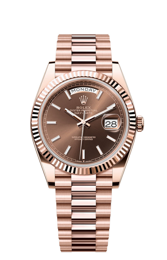 Brown - Rosegold 904L Steel - Automatic - 41mm