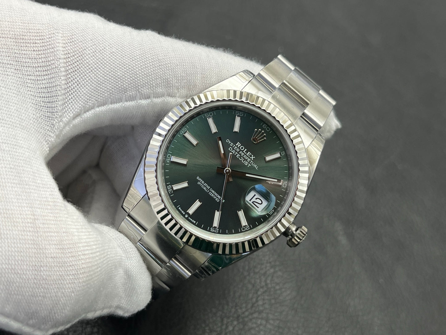 C-Factory -Green - Silver 904L Steel- Automatic - 41mm