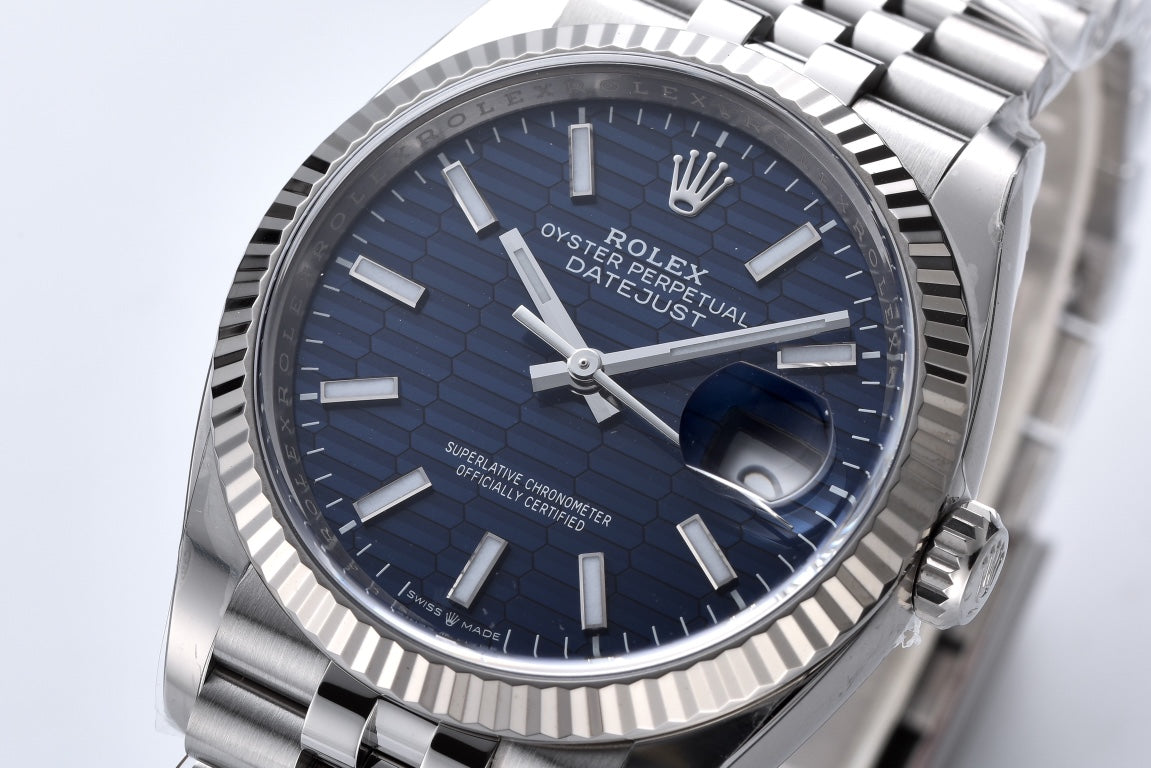 C-Factory - Blue Wave - Silver 904L Steel- Automatic - 41mm