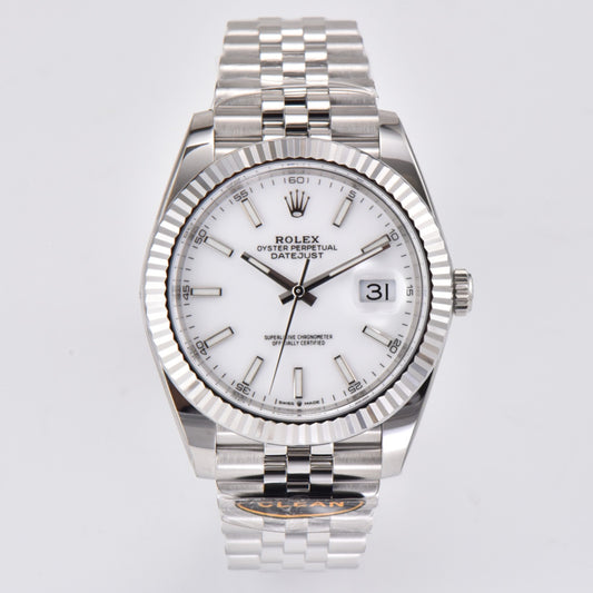 C-Factory - White - Silver 904L Steel- Automatic - 41mm