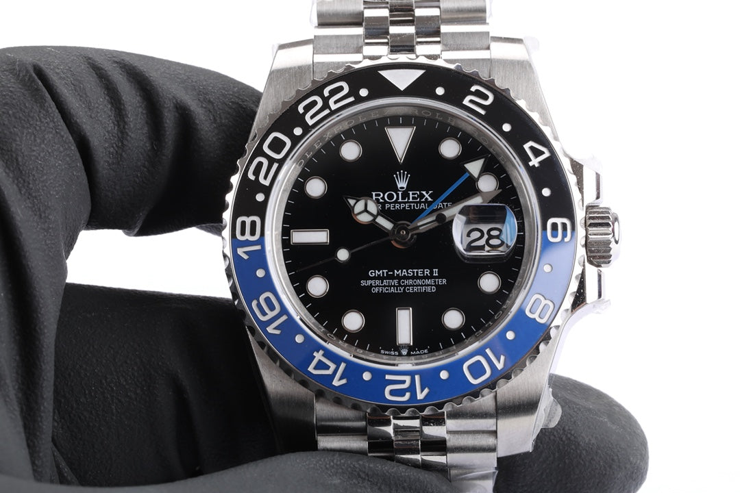 Black Blue Silver - 904L Steel - 40mm