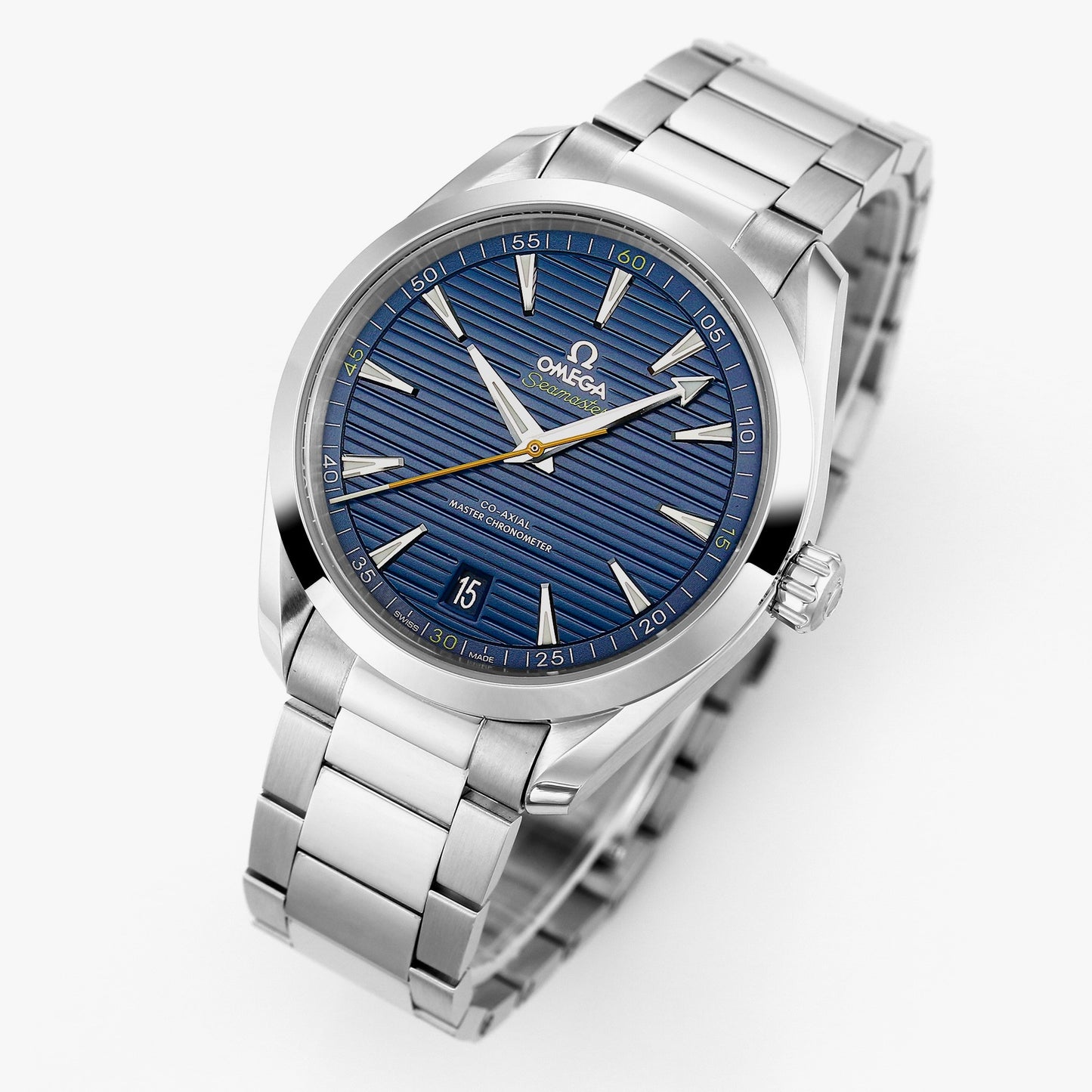 Blue Silver- White 904L Steel- Automatic - 41mm