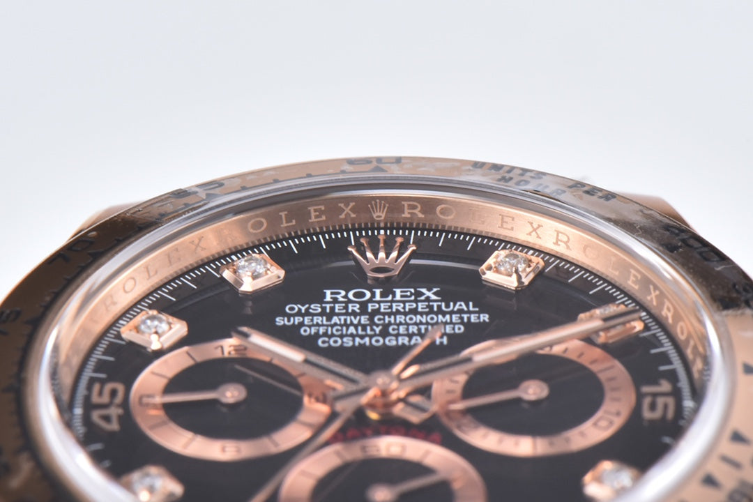 Chronograph -C-Factory -Black - Rosegold 904L Steel- Automatic - 40mm