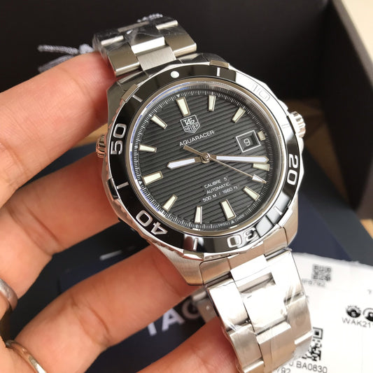 Grey - White 904L steel - Automatic - 41mm