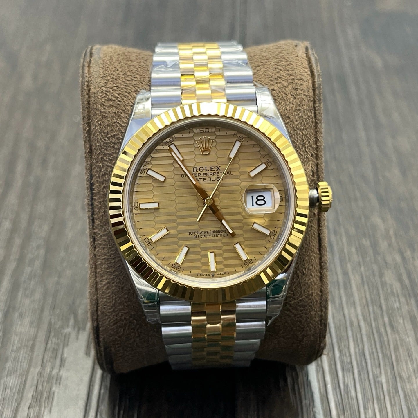 C-Factory - Yellow Wave - Silver Gold 904L Steel- Automatic - 41mm