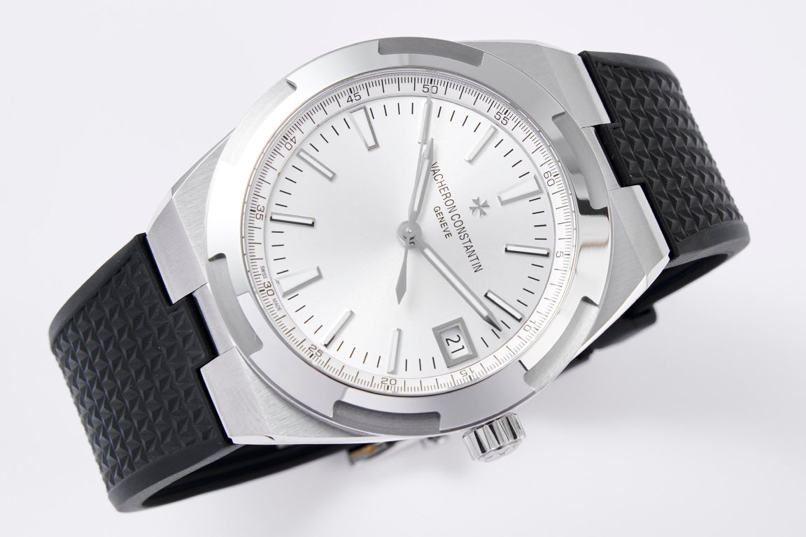 White Silver - Black Rubber - Automatic - 41mm