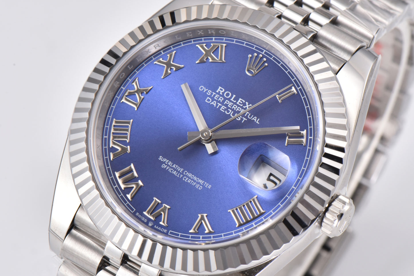 C-Factory - Blue- Silver 904L Steel- Automatic - 41mm