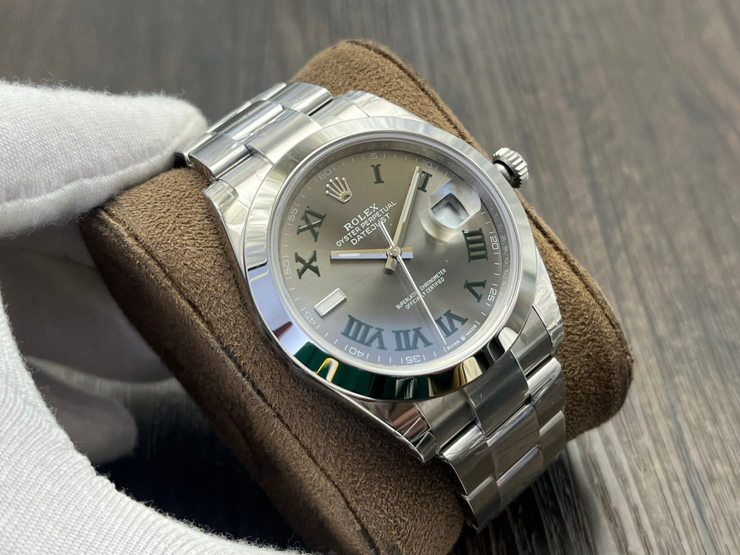 C-Factory -Grey - Smooth Bezel - Silver 904L Steel- Automatic - 41mm