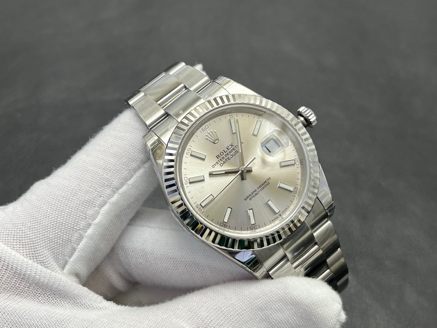 C-Factory -Silver - Silver 904L Steel- Automatic - 41mm