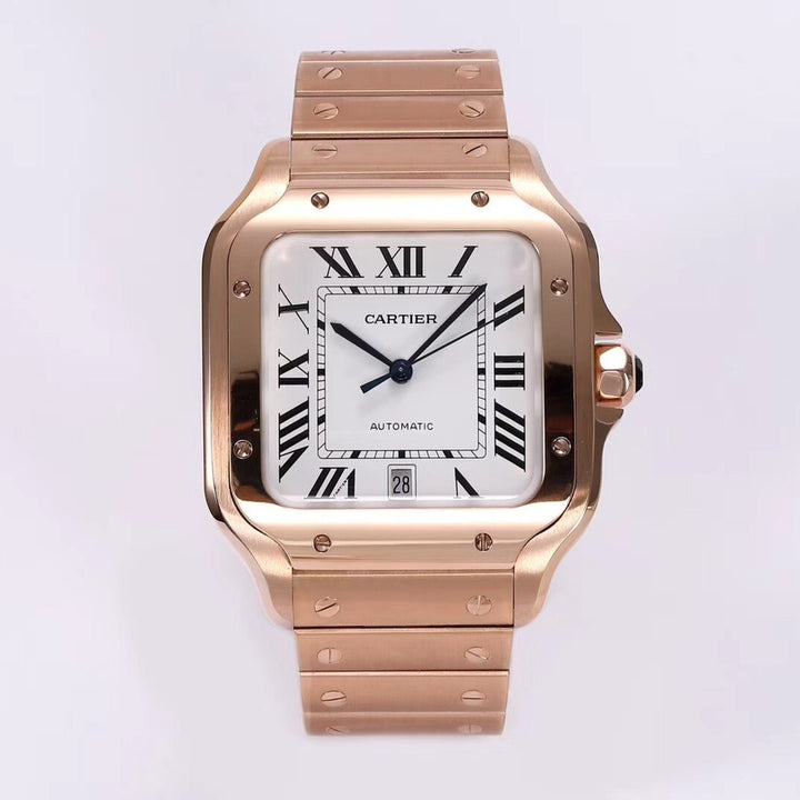 White 316L Steel - Rosegold 904L Steel - Automatic - 47*40mm