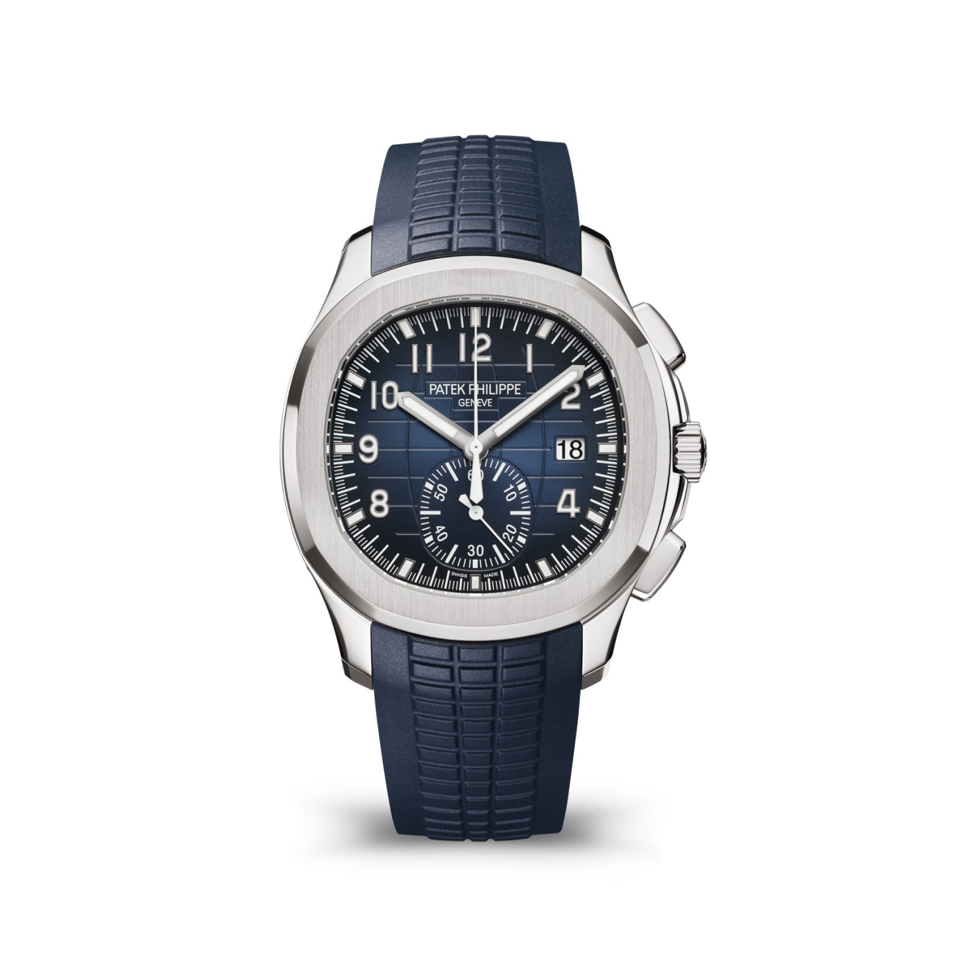 Chronograph - Blue - Blue Rubber - Automatic - 42mm