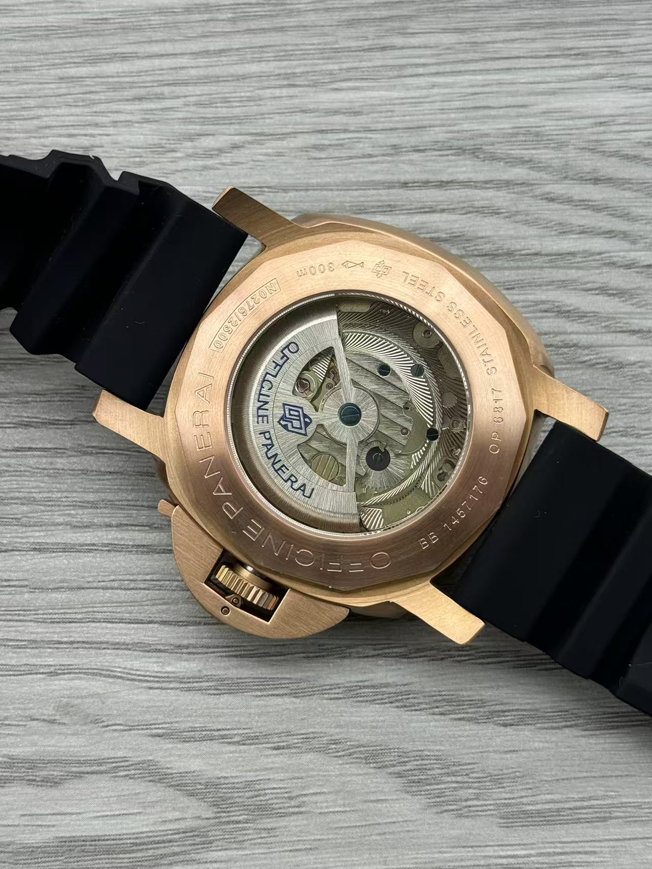 Black Yellow - 904L Steel - Black Rubber -Automatic - 47mm