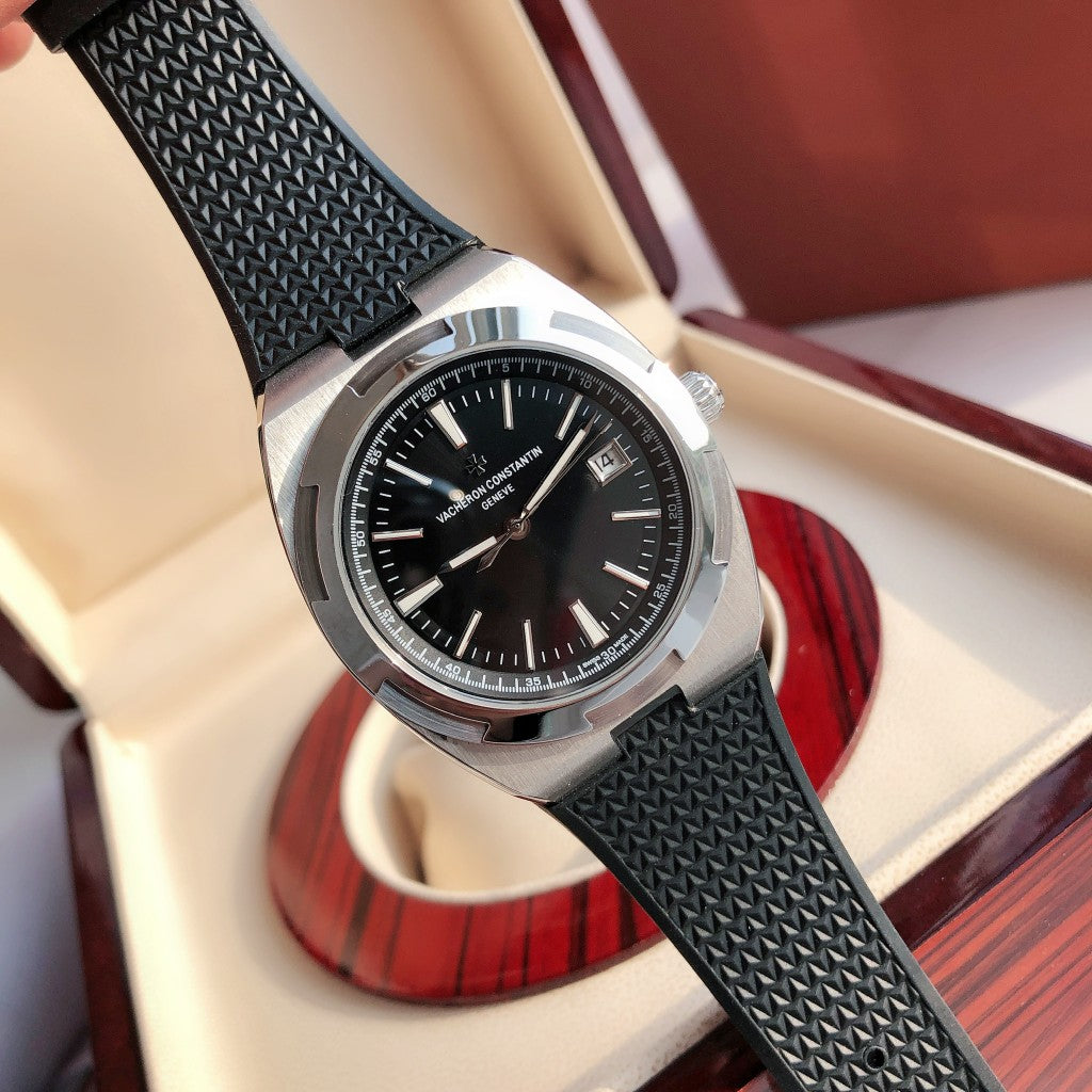 Black Silver - Black Rubber - Automatic - 41mm