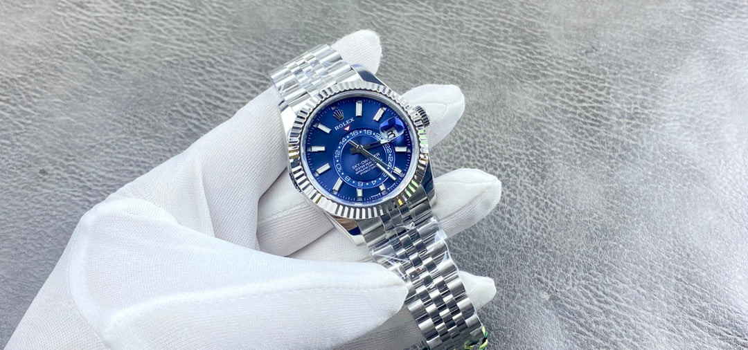 C-Factory -Blue Silver - White 904L Steel- Automatic - 42mm