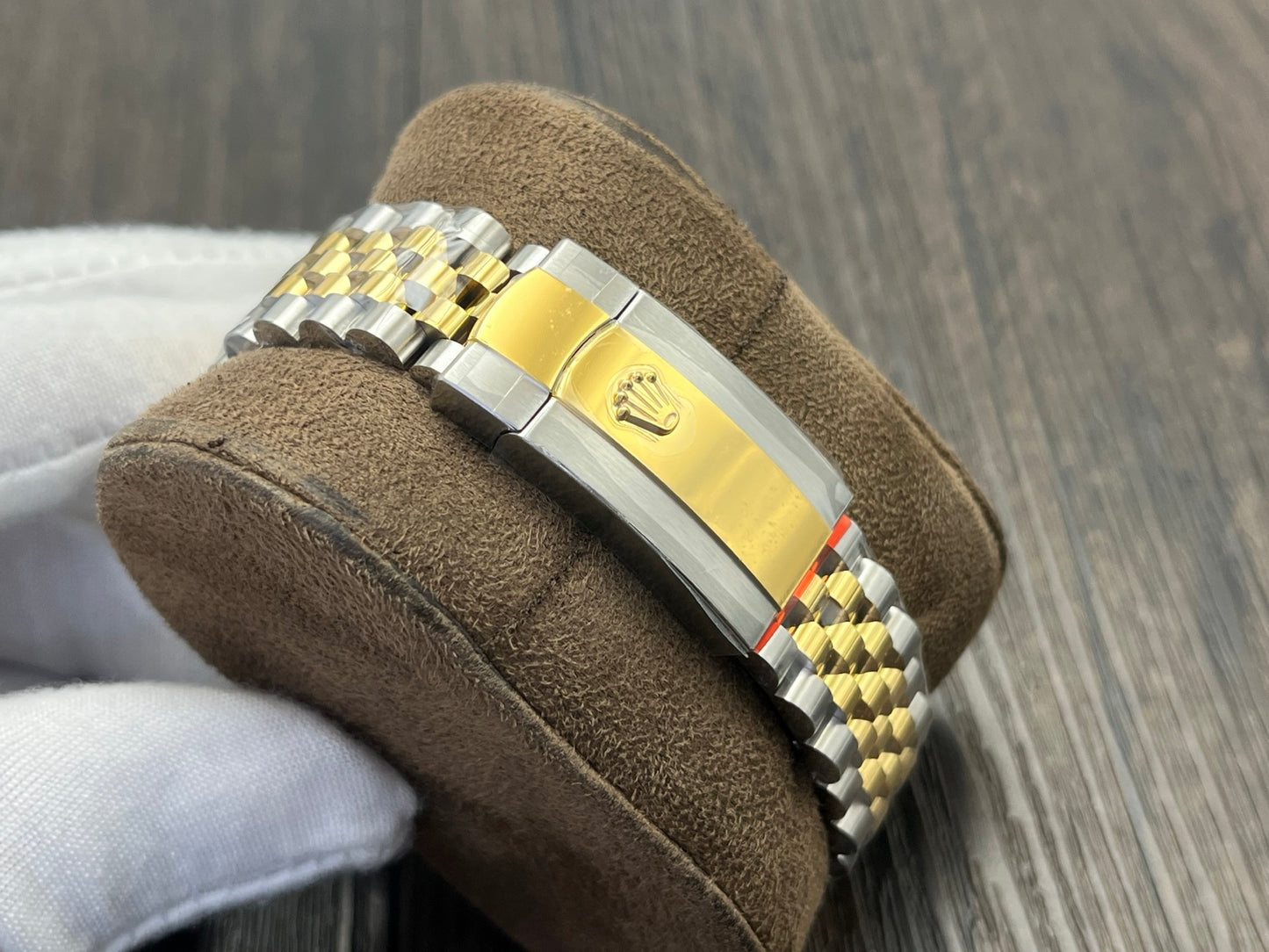 C-Factory -Yellow Gold - Smooth Bezel - Silver 904L Steel- Automatic - 41mm