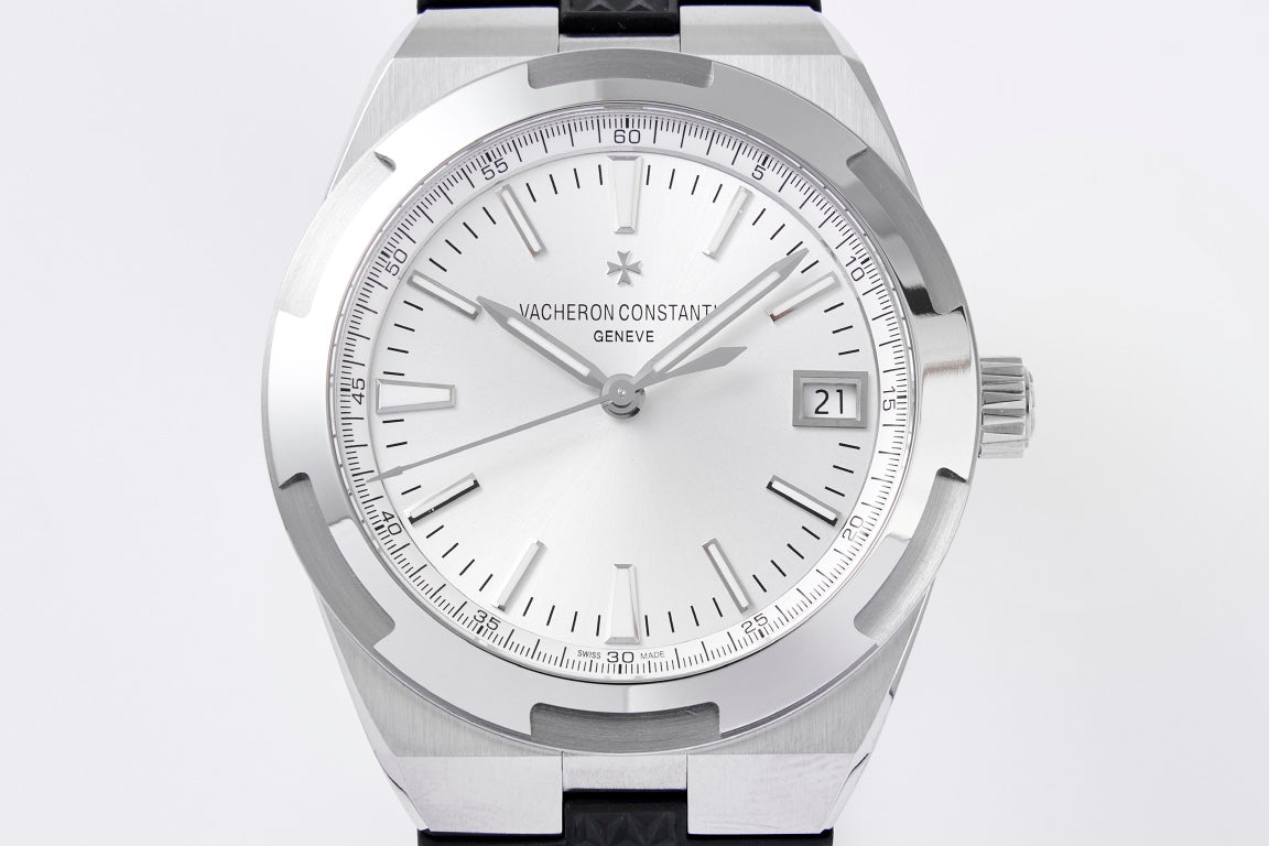 White Silver - Black Rubber - Automatic - 41mm