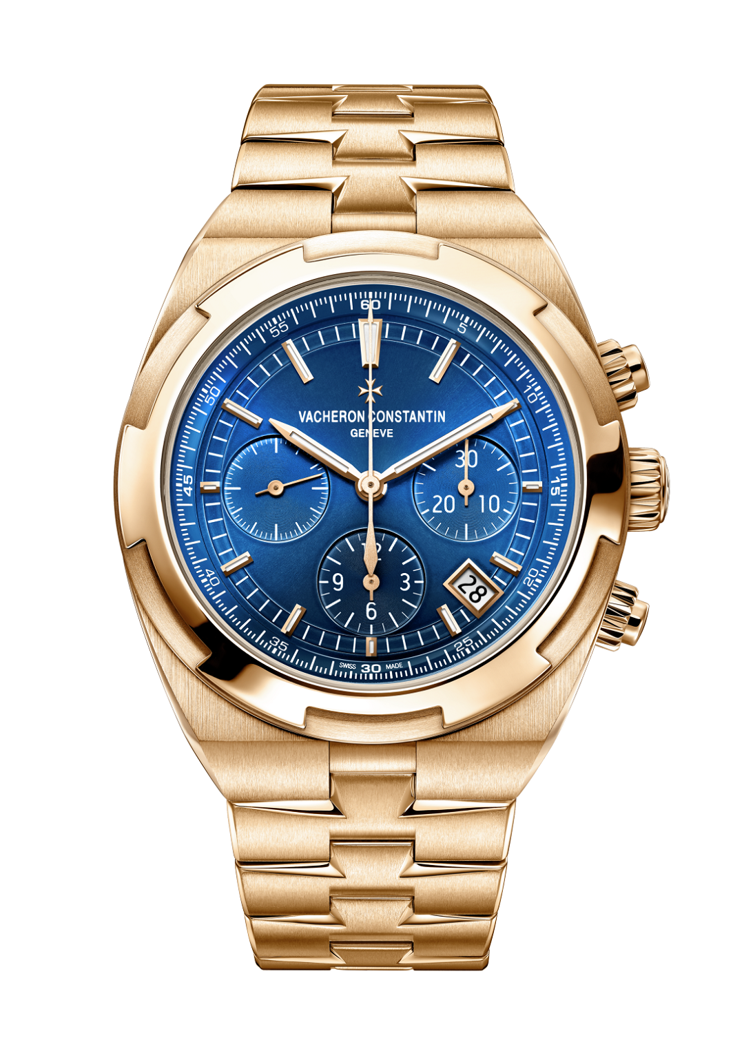 Chronograph-Blue - Yellow 904L Steel - Automatic - 43mm