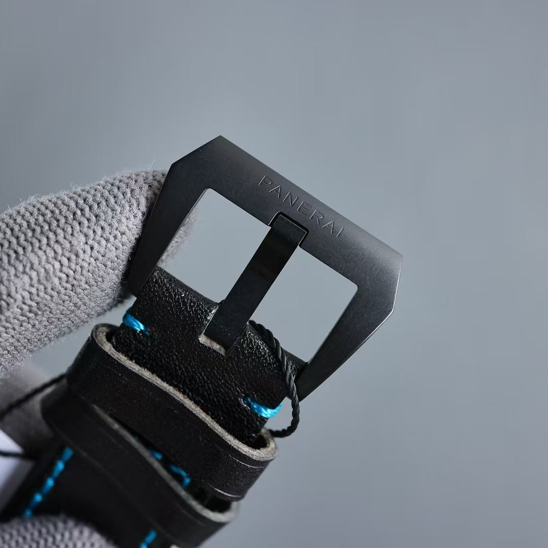 Blue Steel - Black- Black Rubber - Automatic - 44mm