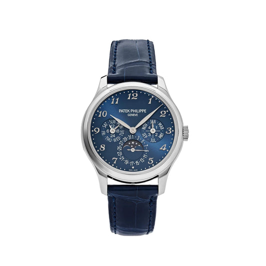 Calendar- Blue - Blue Leather - Automatic - 40mm