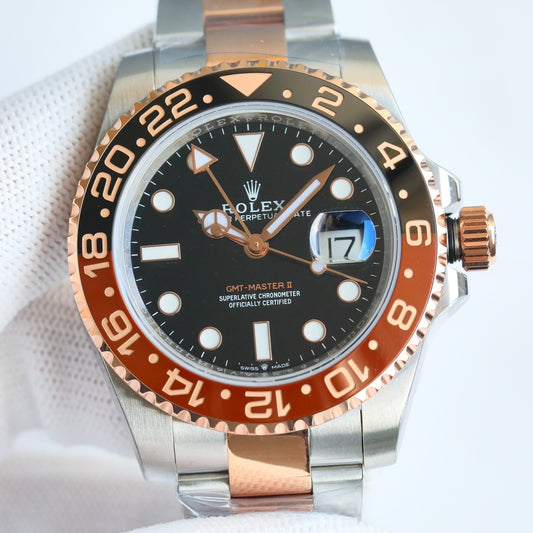 C-Factory - Brown- Rosegold 904L Steel - Automatic - 40mm