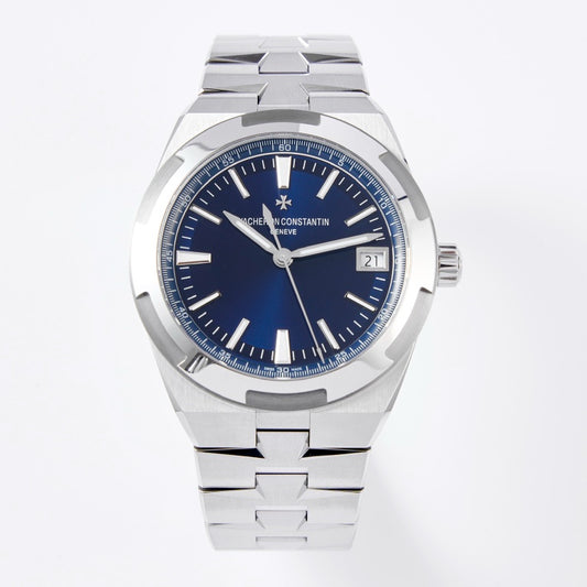 cal 5100 - Blue - Silver 904L Steel - Automatic - 41mm