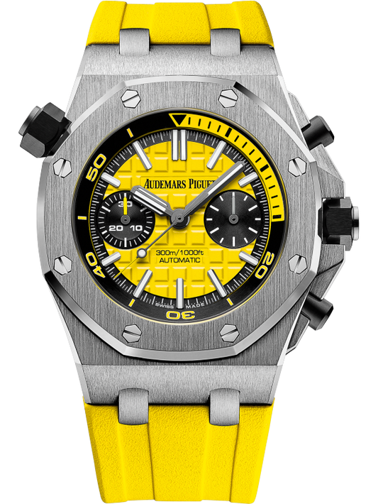 26703ST.OO - Yellow -Yellow Rubber - Quartz- 42mm