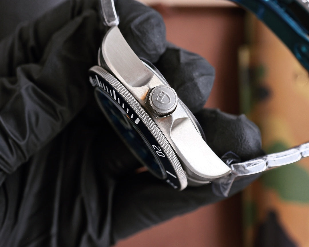 Blue Silver - White 904L Steel - Automatic - 42mm