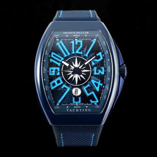 Blue Ceramic - Blue Rubber - Automatic - 45mm