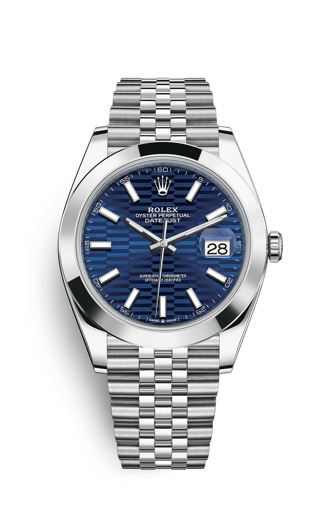 Blue Wave Dial -904L Steel - Automatic- 41mm