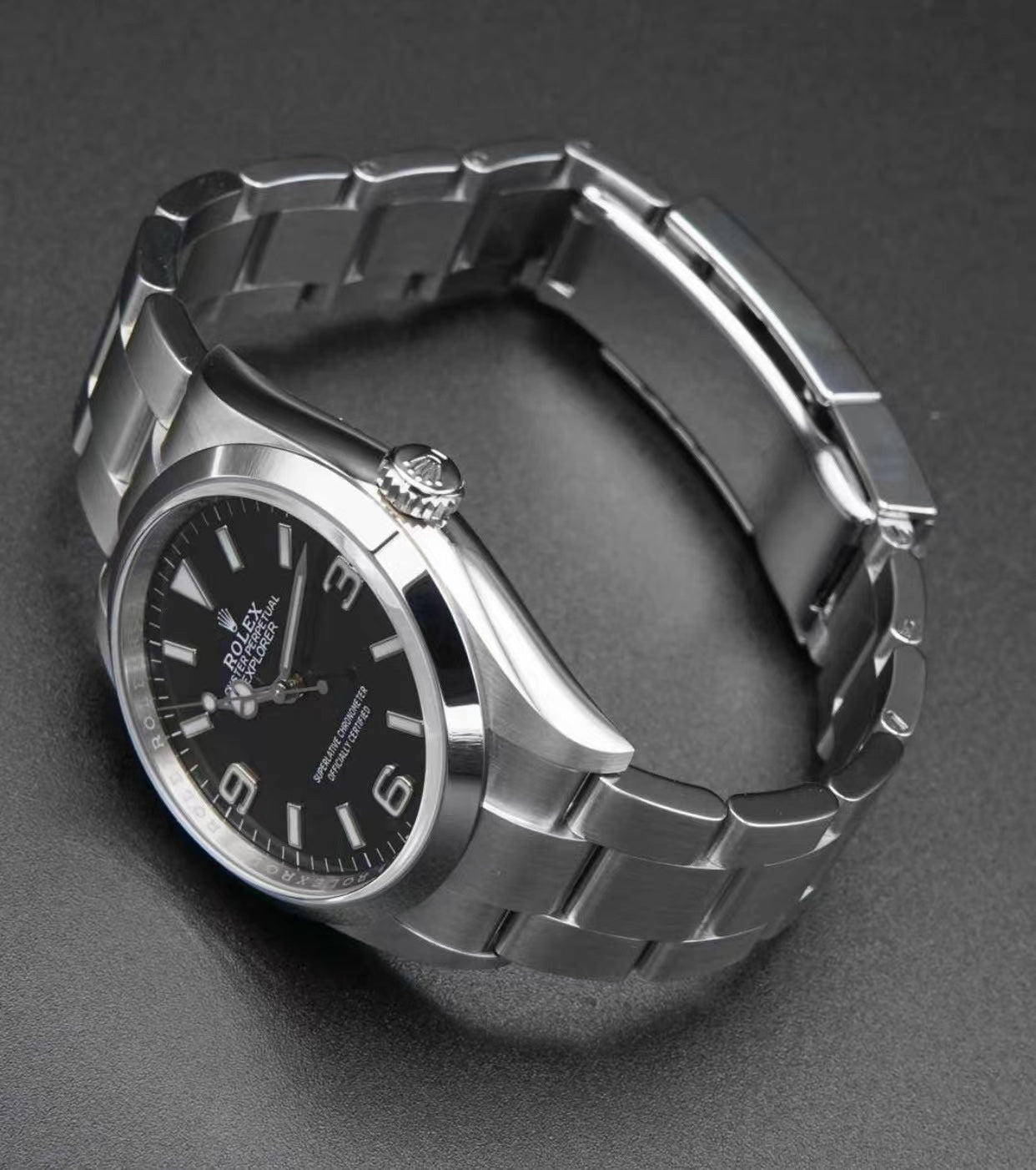 Black -  White 904L Steel - Automatic - 40mm