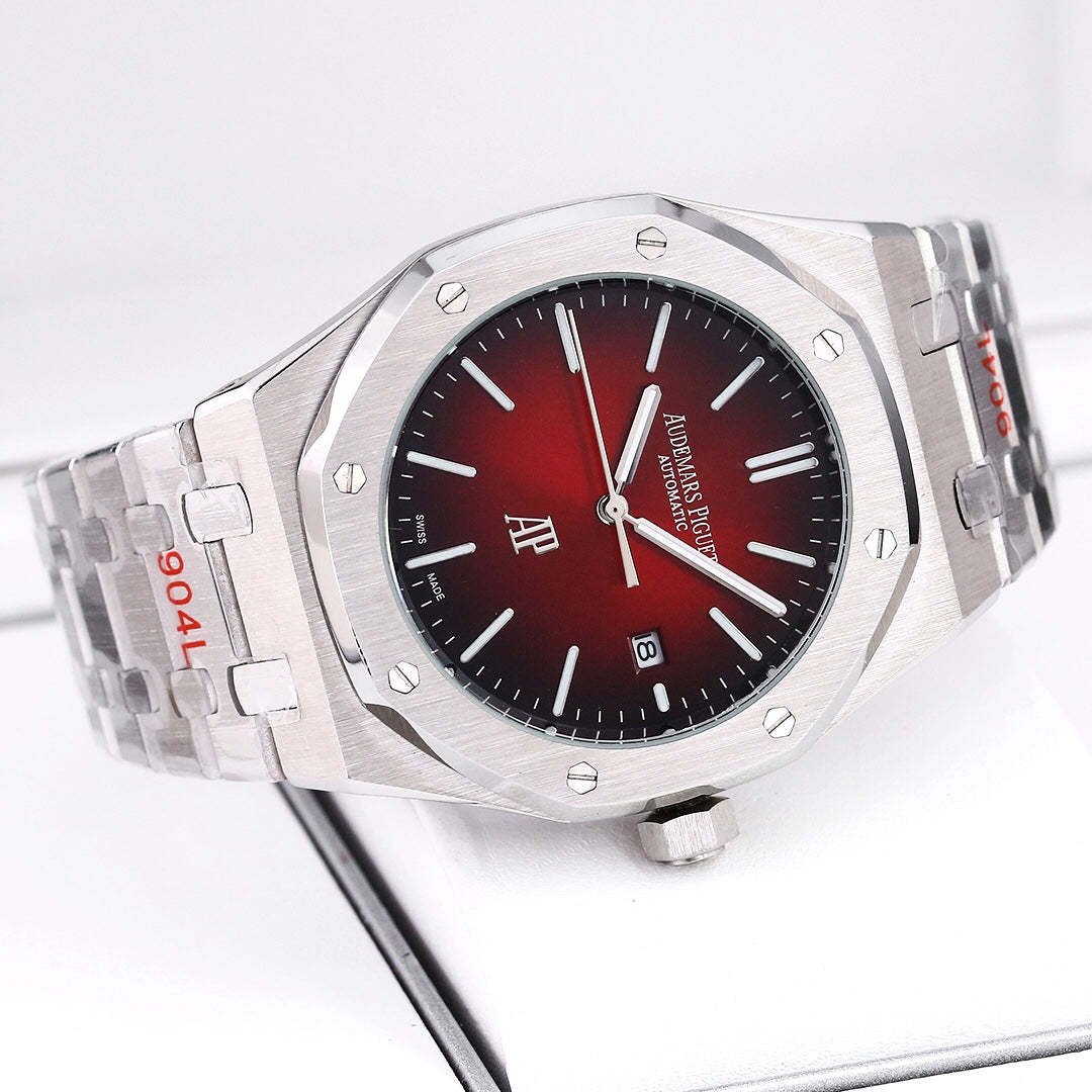 Red - 904L White Steel - Automatic - 41mm