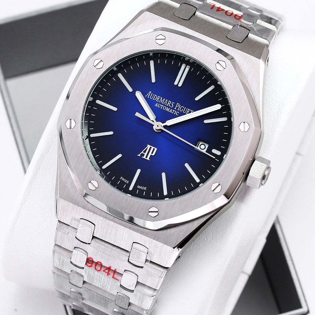 Blue - 904L White Steel - Automatic - 41mm