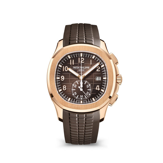 Chronograph - Brown - Brown Rubber - Automatic - 42mm