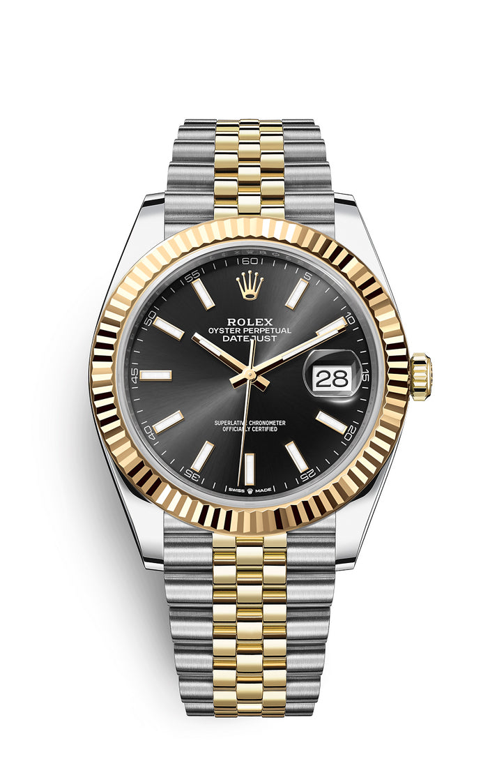 Black Grey - Yellow gold - 904L Steel - Automatic - 41mm