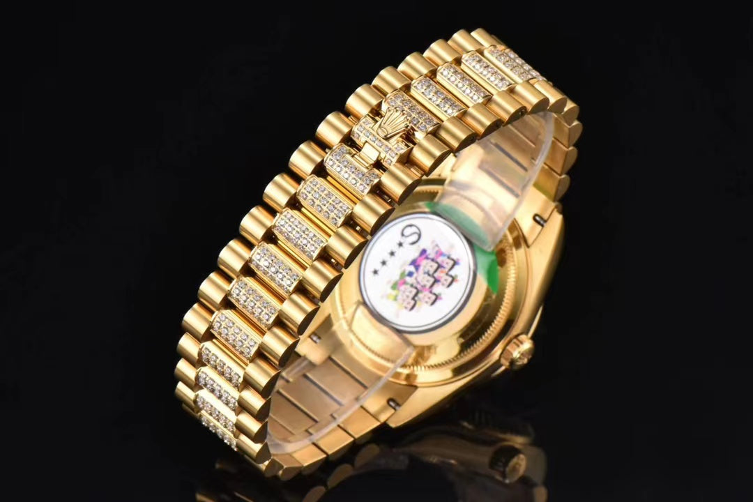 Luxury - Gold Yellow - 904L Steel Yellow - Automatic - 36mm